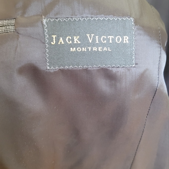 Jack Victor Loro Piana Gray Suit Jacket. US Men's 42 R. Superb condition. - Picture 3 of 11